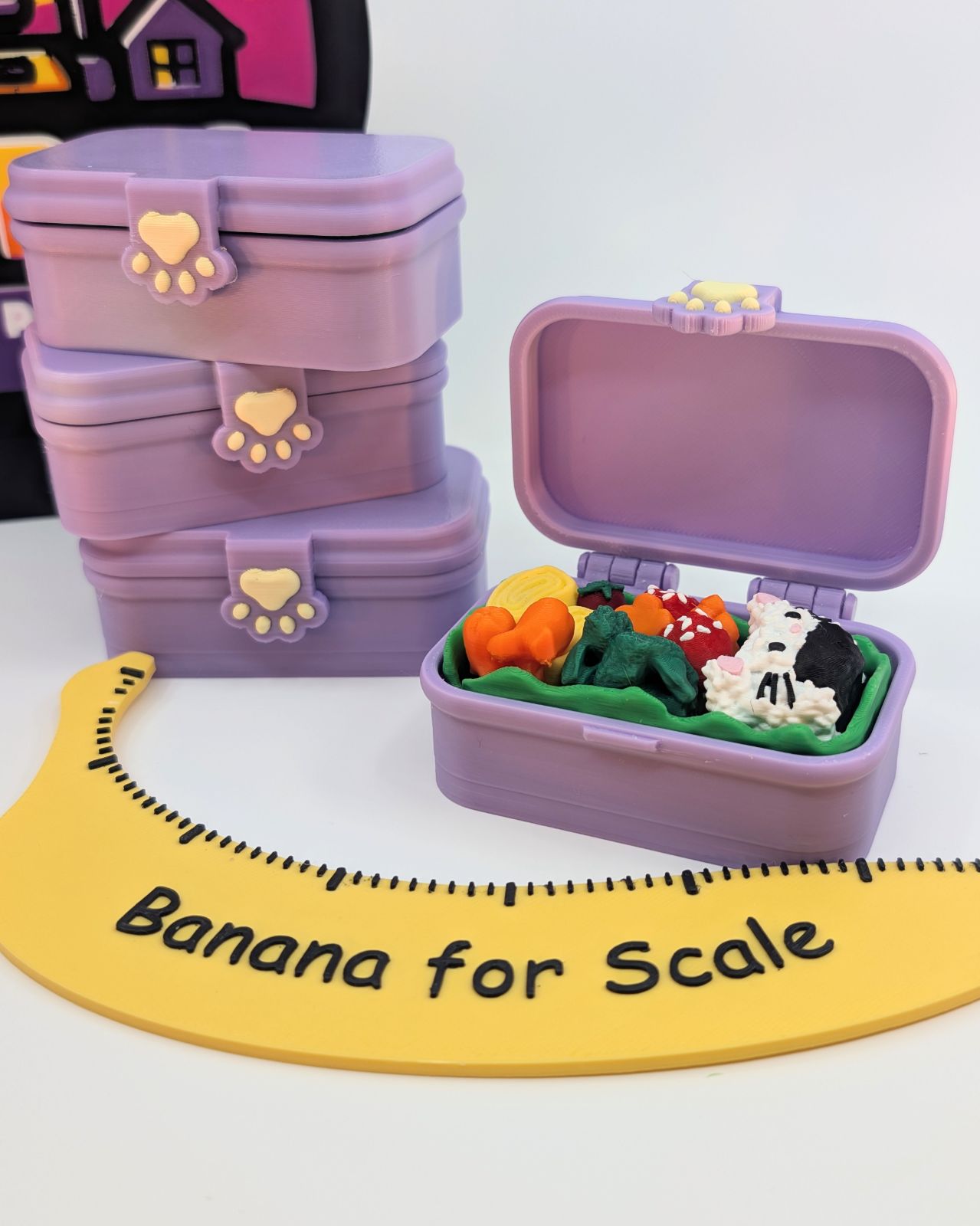 Lavender Bento Clicker Set