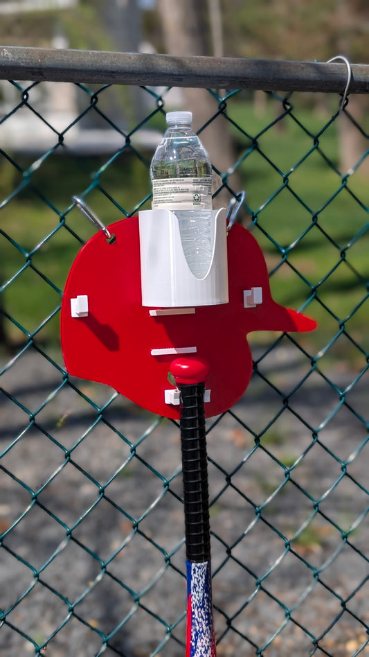 Custom Helmet Baseball Fence Holder - Local Pickup Only at Opening Day