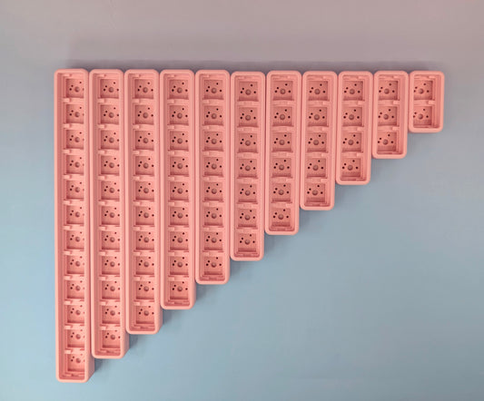 Custom Name Tile Clicker Keychain – Build Your Own Letter Keychain