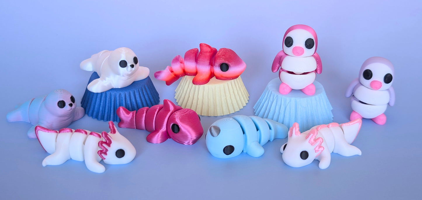 Wiggly Animal Surprise Pack - Party Favors & Classroom Prizes