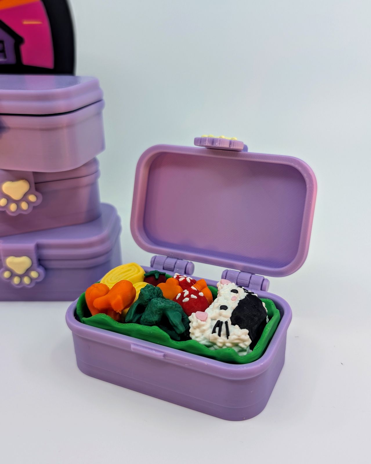 Lavender Bento Clicker Set
