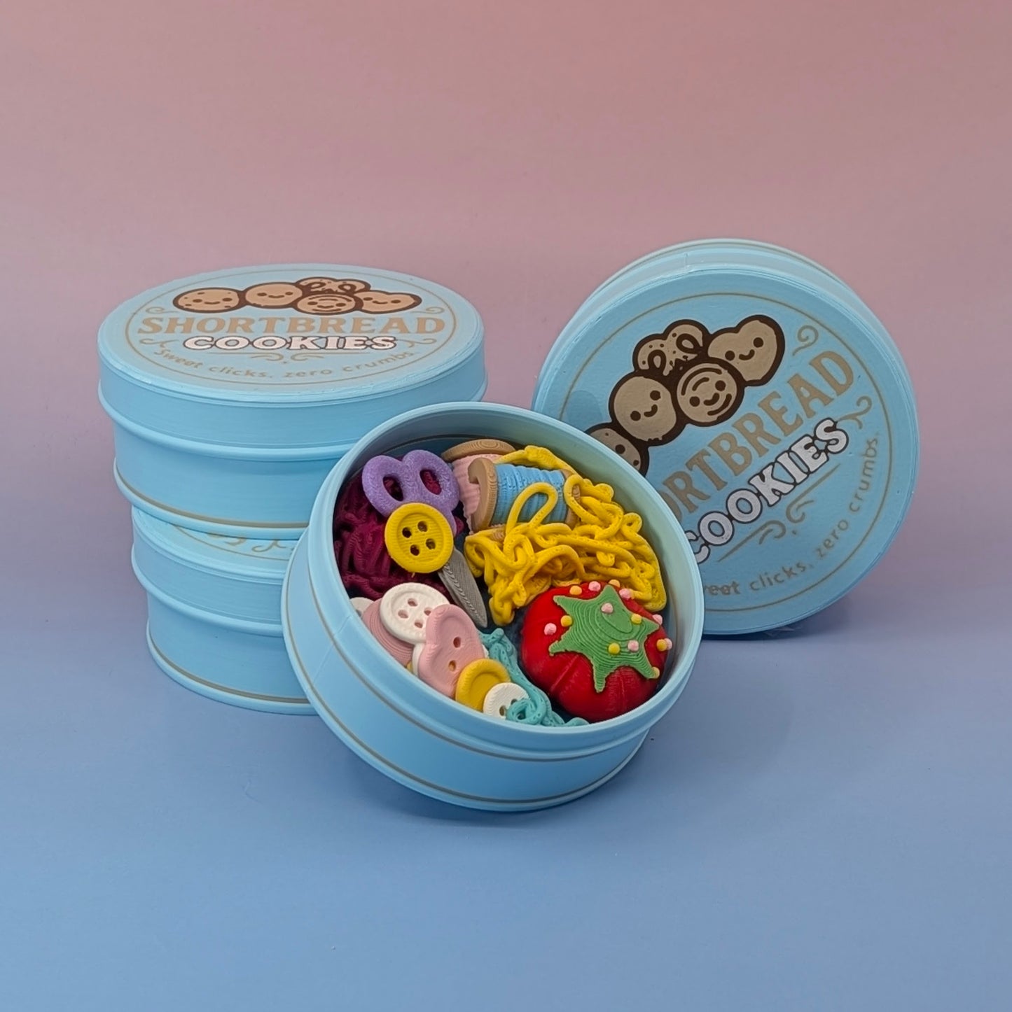 Grandma’s Sewing Tin - Nostalgic Clicker