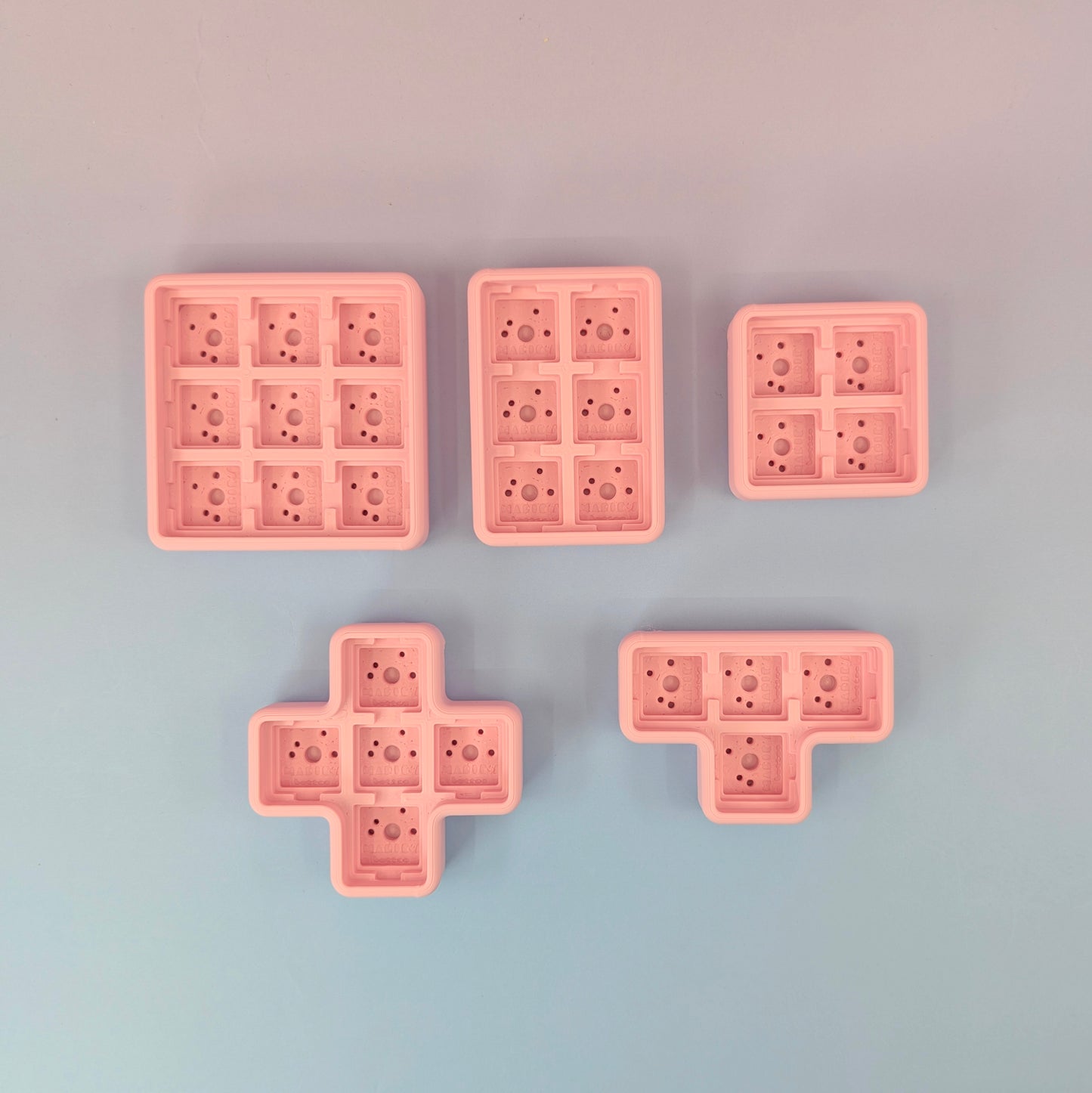 Custom Name Tile Clicker Keychain – Build Your Own Letter Keychain