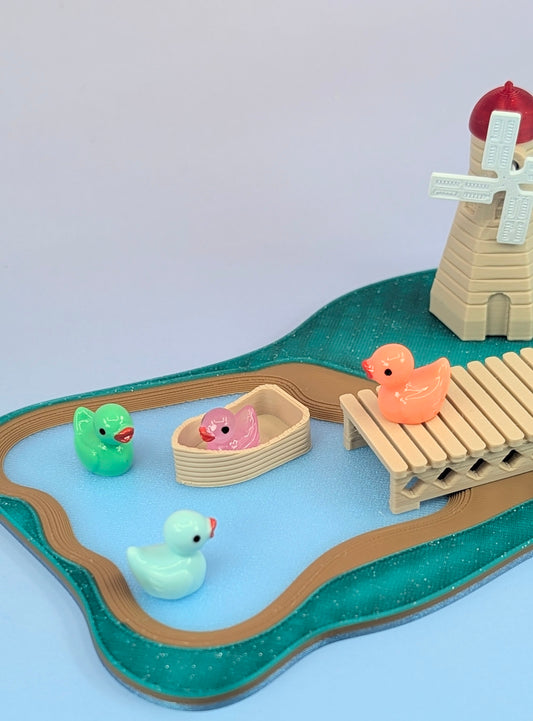 Mini Duck Playset with 20 Ducks
