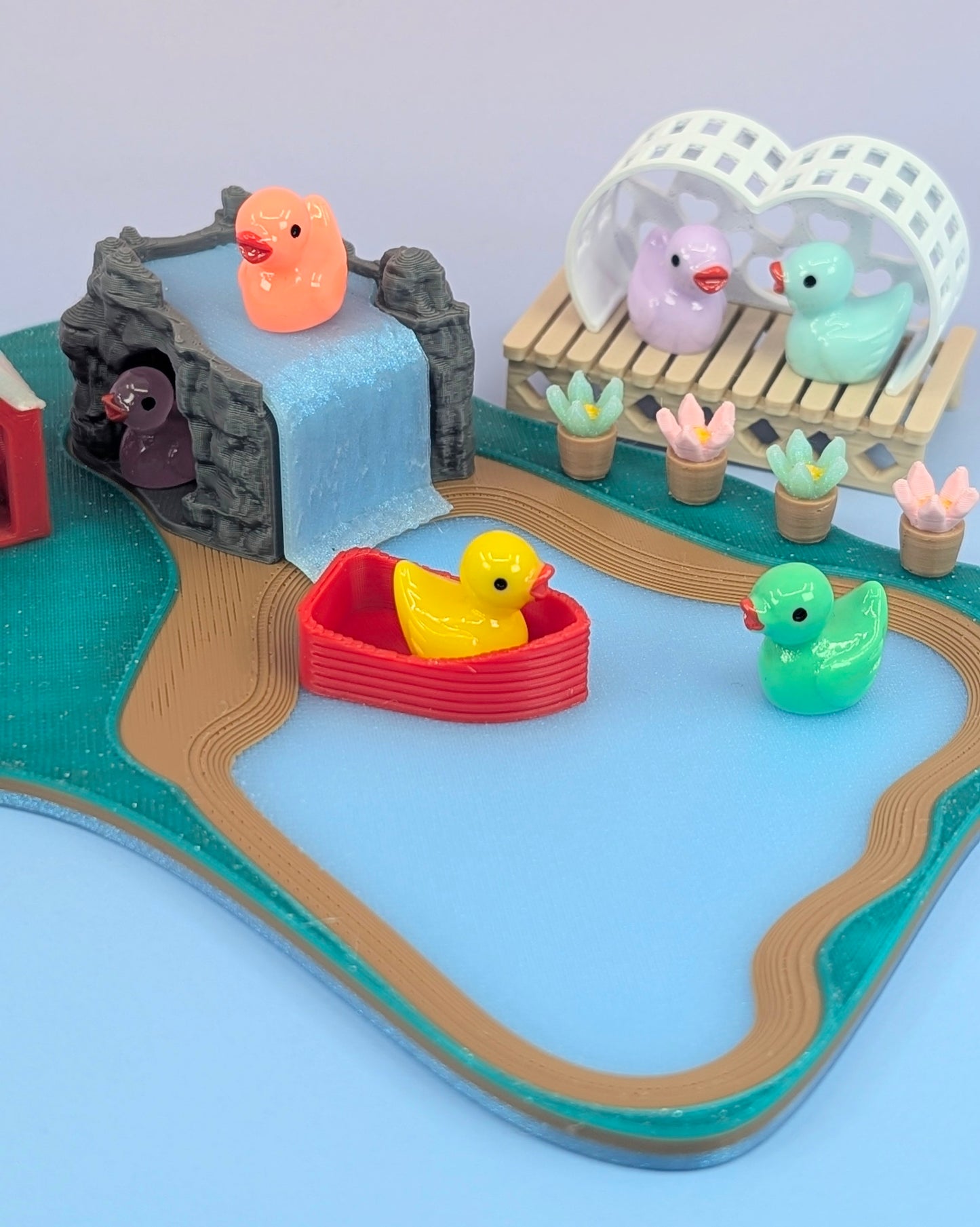 Mini Duck Playset with 20 Ducks