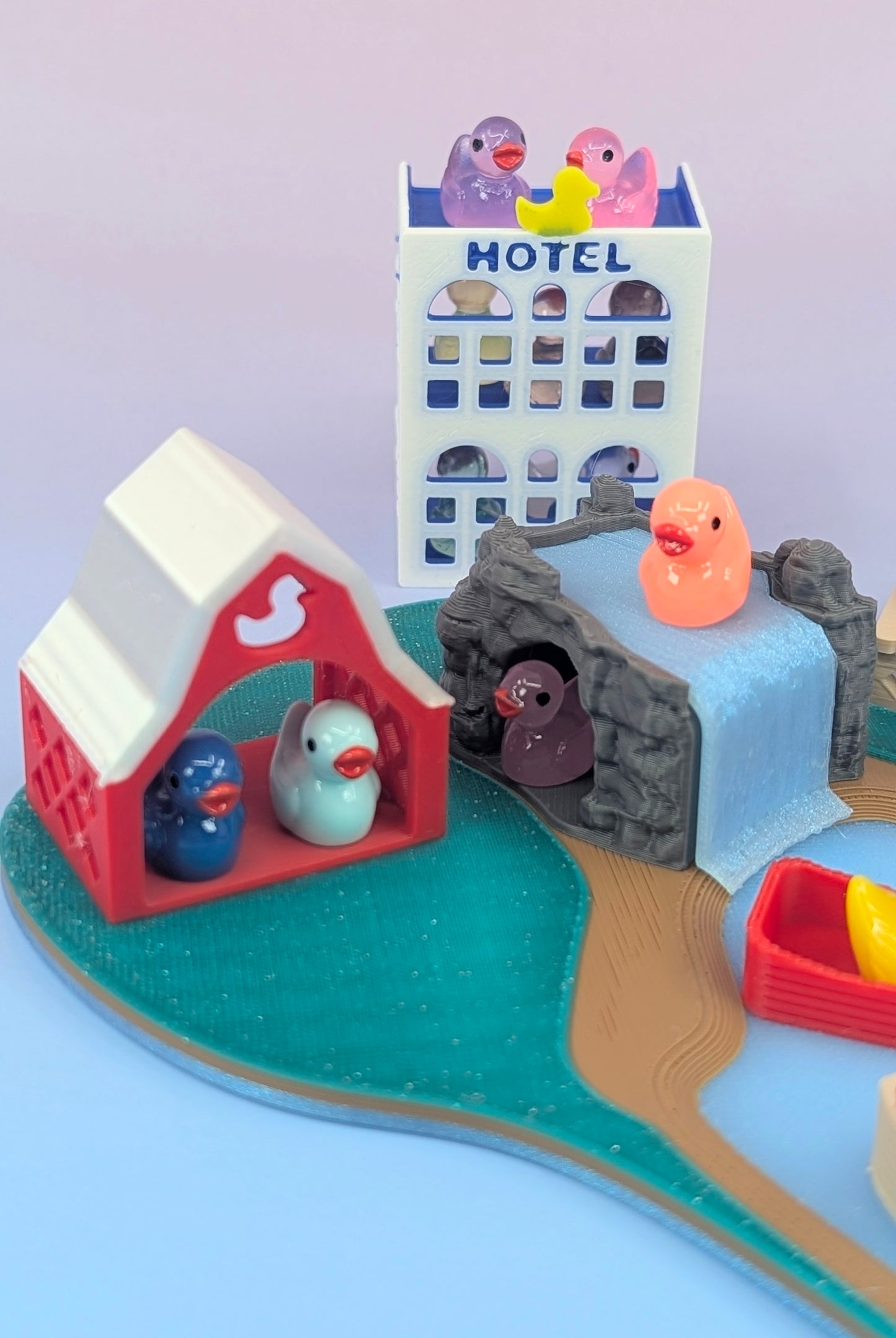 Mini Duck Playset with 20 Ducks