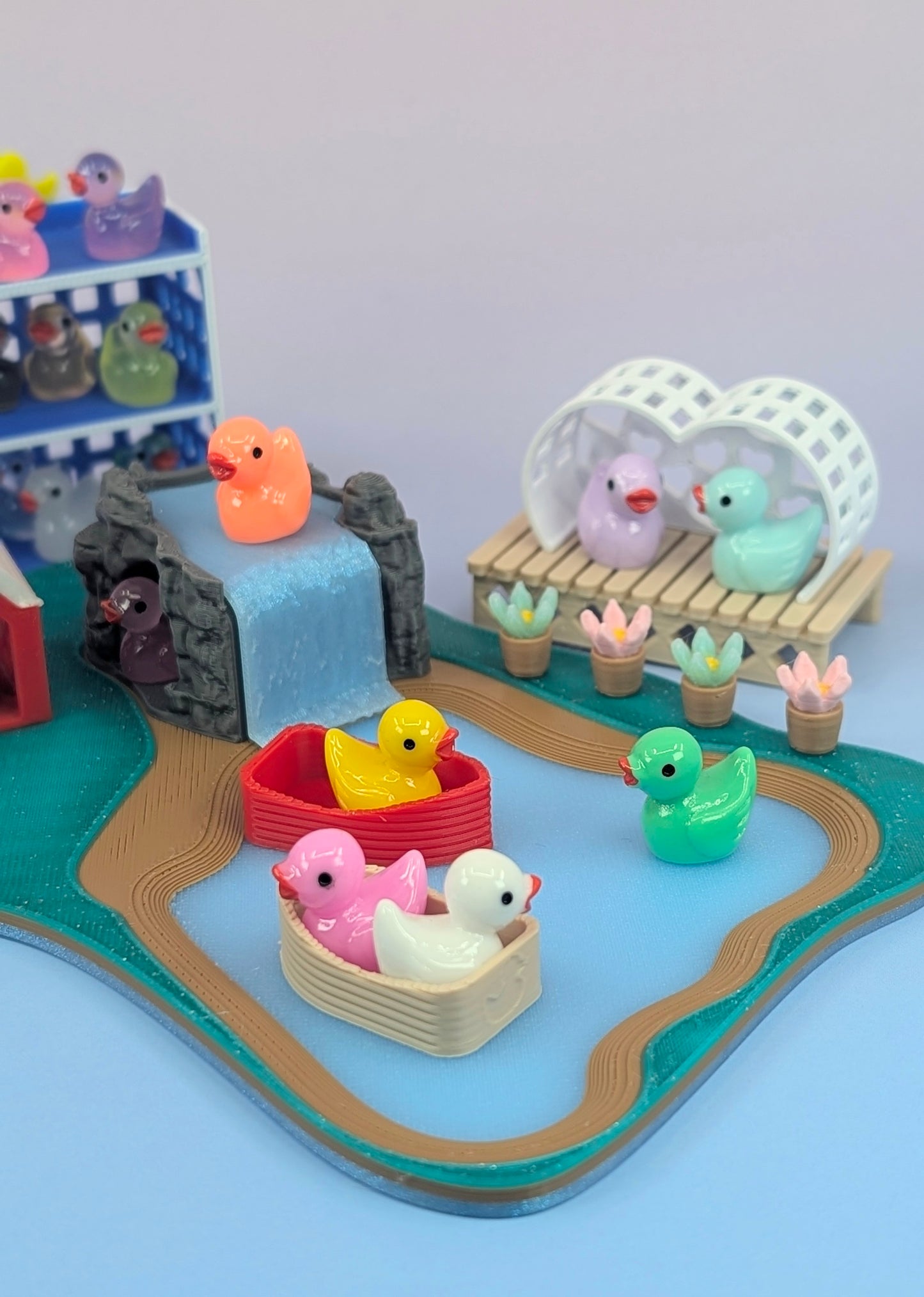 Mini Duck Playset with 20 Ducks