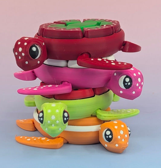 Fruit Turtle Multi Clicker