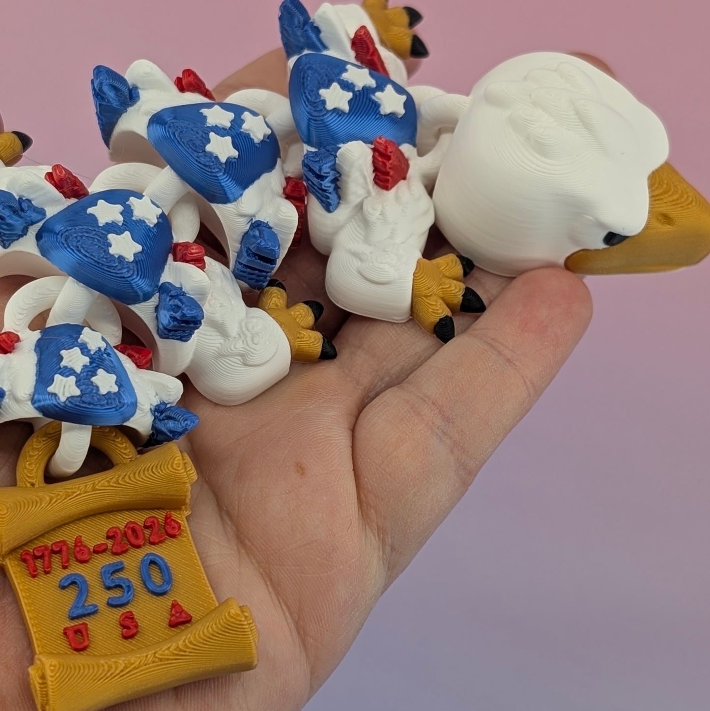 Bald Eagle Flexi Dragon - America 250th Anniversary