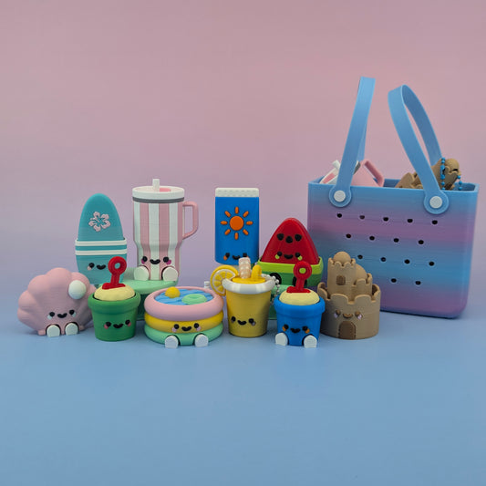 Beach Bag Clicker Gift Set