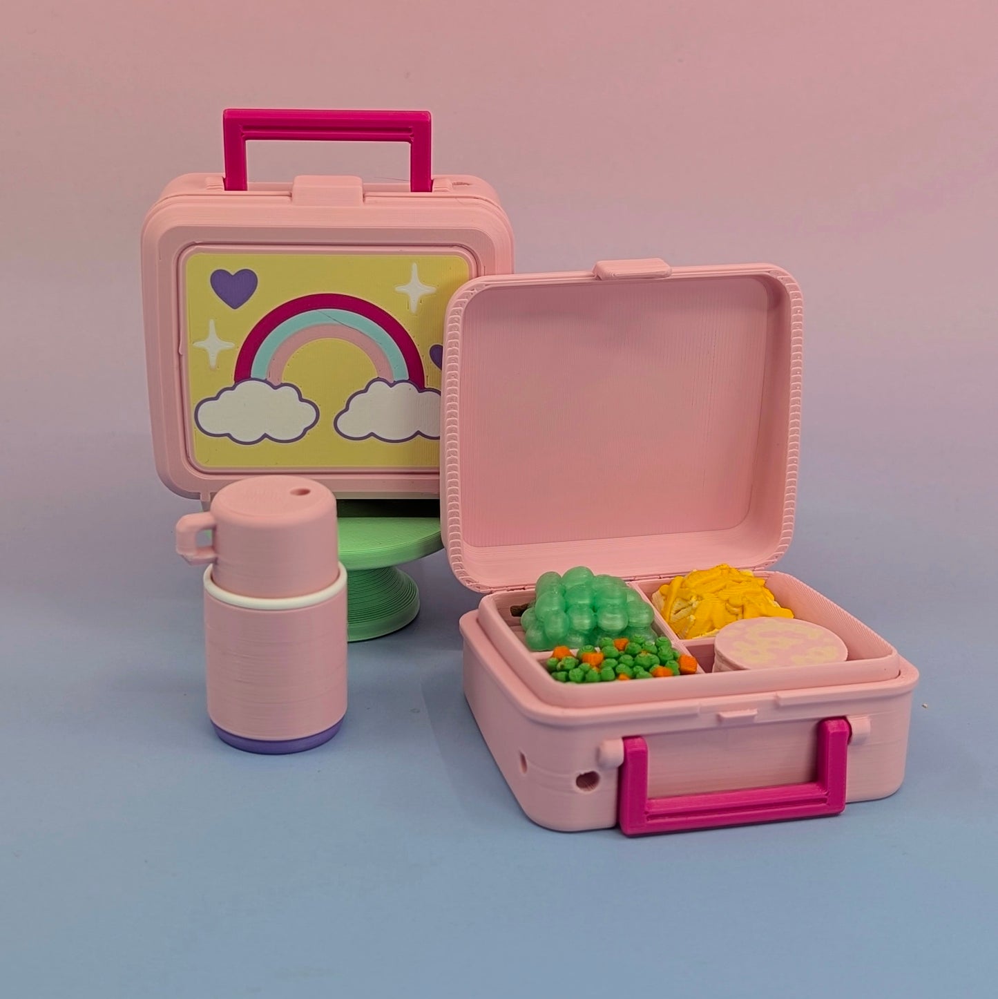 Retro Lunchbox Clicker Set – Build Your Own Mini Lunch