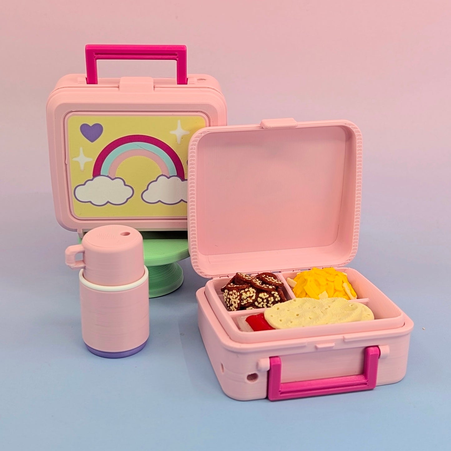 Retro Lunchbox Clicker Set – Build Your Own Mini Lunch