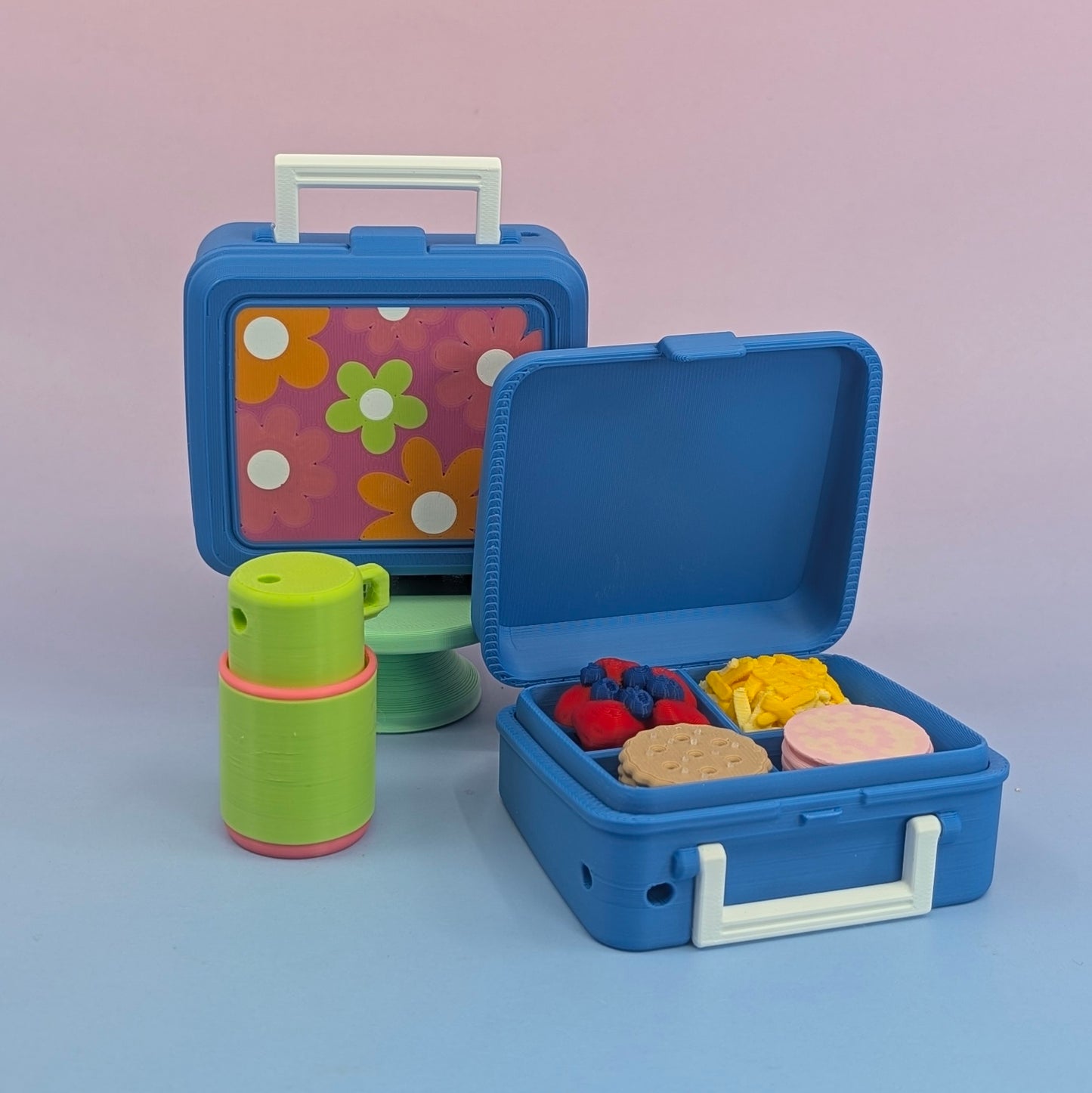 Retro Lunchbox Clicker Set – Build Your Own Mini Lunch