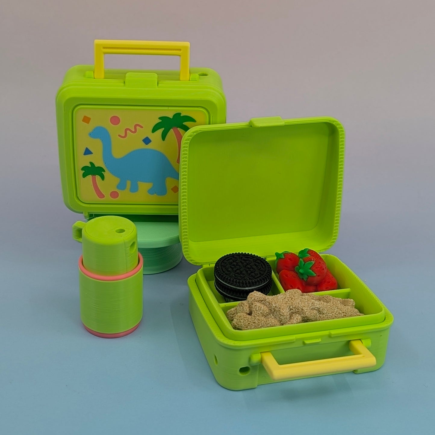 Retro Lunchbox Clicker Set – Build Your Own Mini Lunch