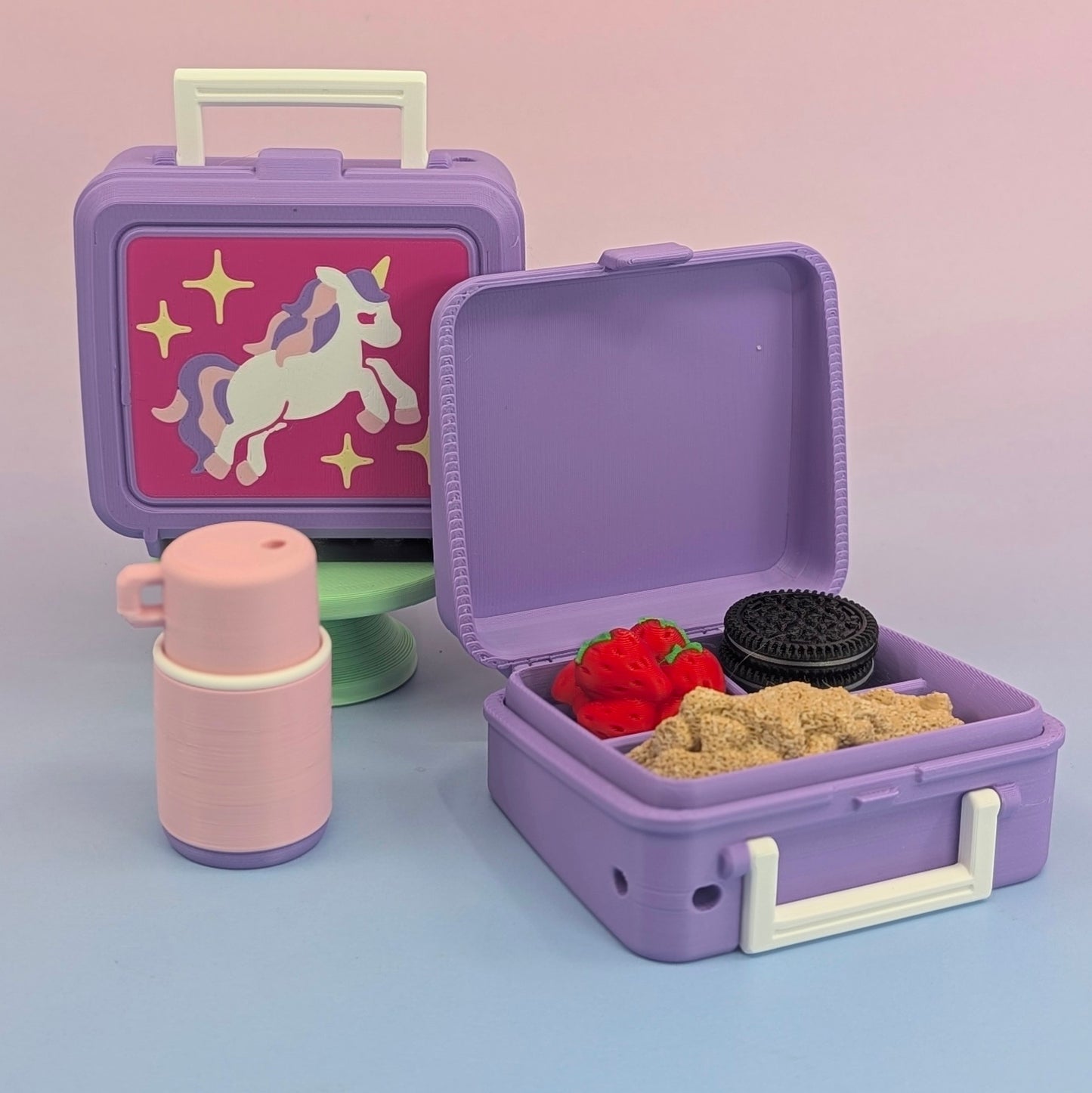 Retro Lunchbox Clicker Set – Build Your Own Mini Lunch