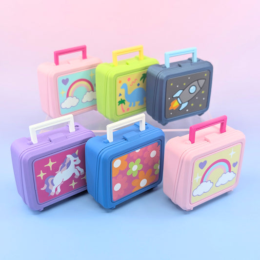Retro Lunchbox Clicker Set – Build Your Own Mini Lunch