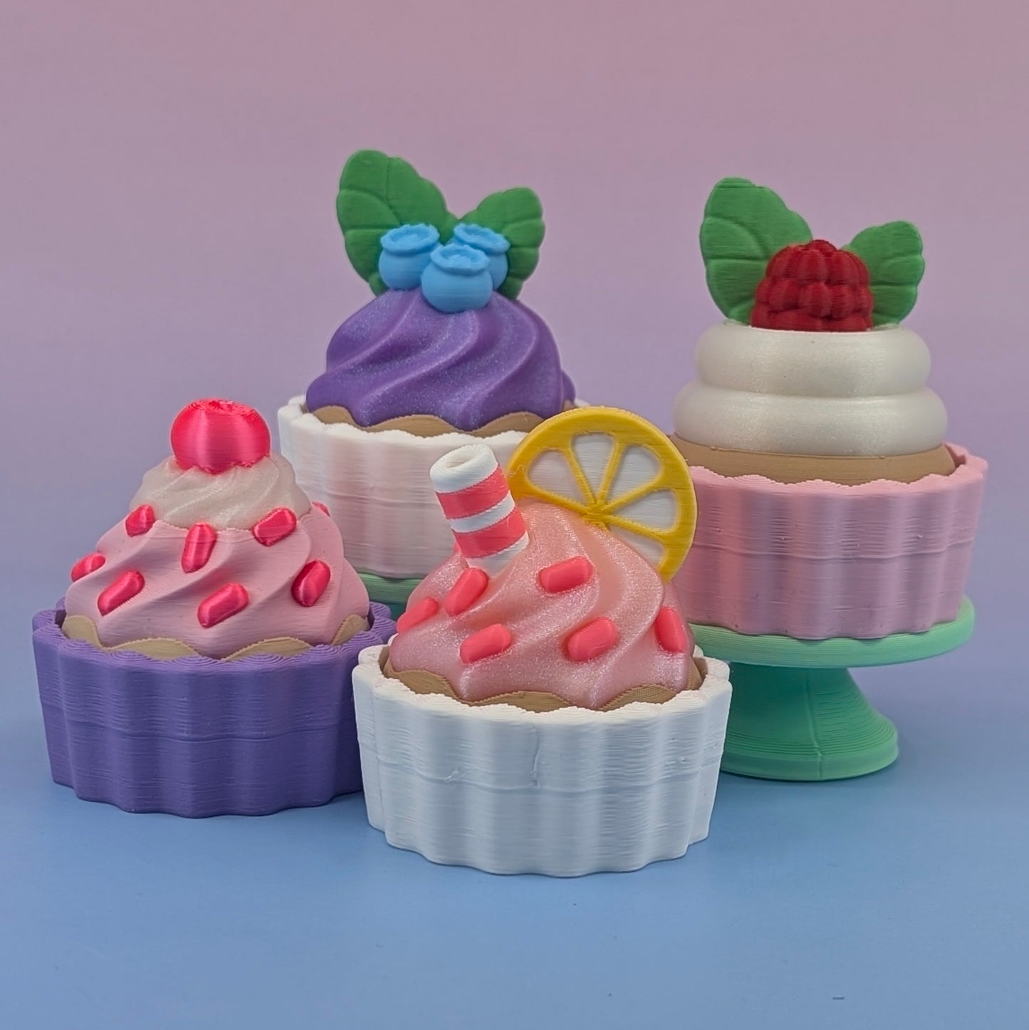 Scented Cupcake Clickers